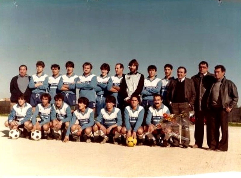 Una formazione del campionato 1984-85