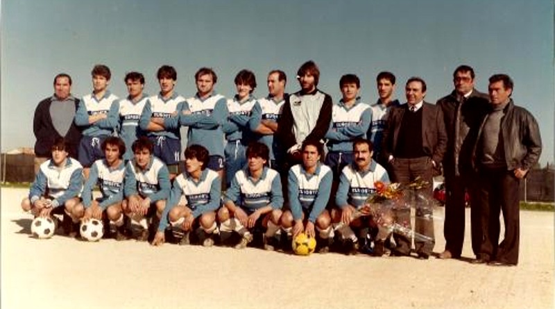 Una formazione del campionato 1984-85