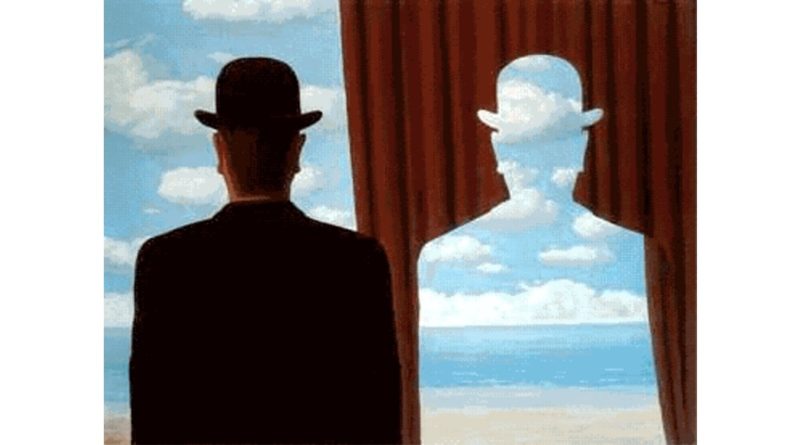 René Magritte, Decalcomania, 1966