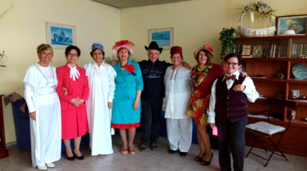 Il gruppo teatrale “Is Prendas” della Consulta delle donne di Villasor