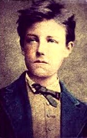 Il poeta francese Arthur Rimbaud (Charleville, 1854 - Marsiglia, 1891)