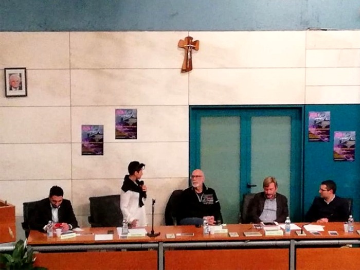 Un momento del convegno sulla tragedia del Moby Prince