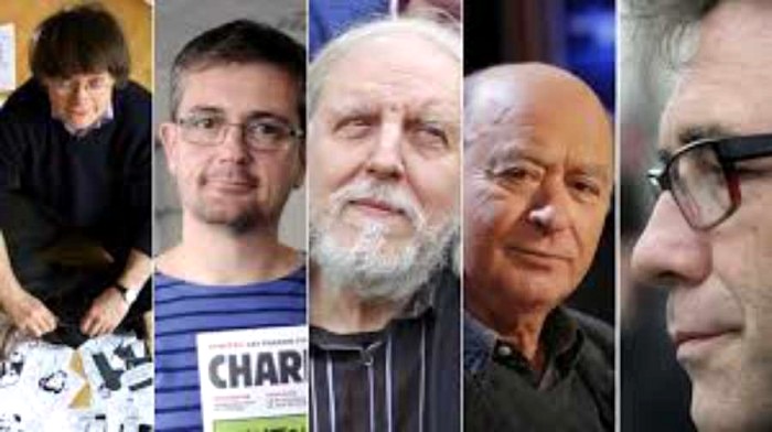 I giornalisti di Charlie Hebdo uccisi