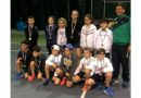 I giovani tennisti del Circolo Tennis Decimomannu