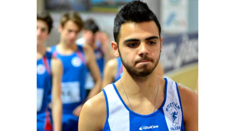 Stefano Cicalò, atleta dell'Atlatica Valeria di Decimomannu