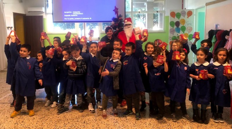 Babbo Natale nella scuola primaria di Decimoputzu