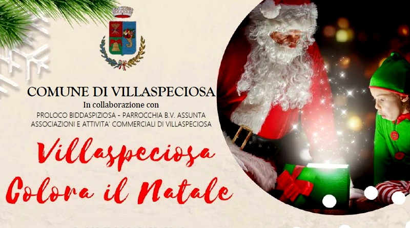 Villaspeciosa colora il Natale