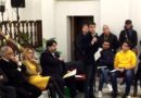 Un momento del confronto tra i candidati