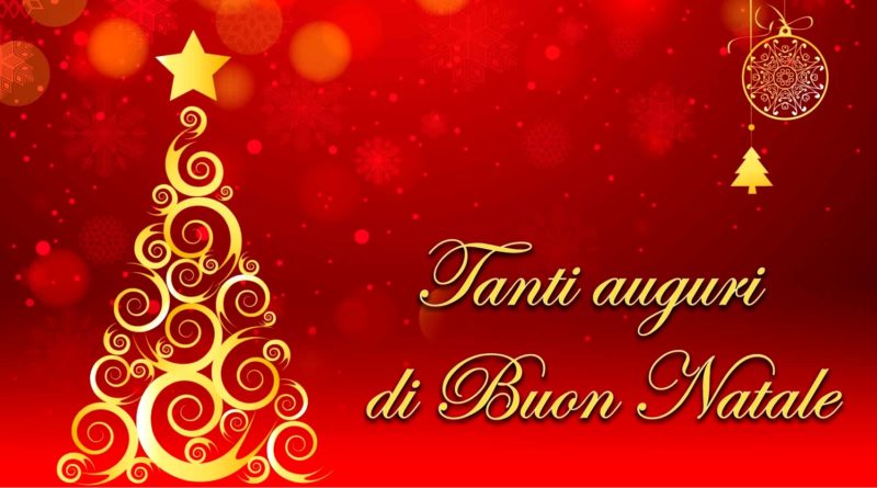 Auguri di Buon Natale 2019