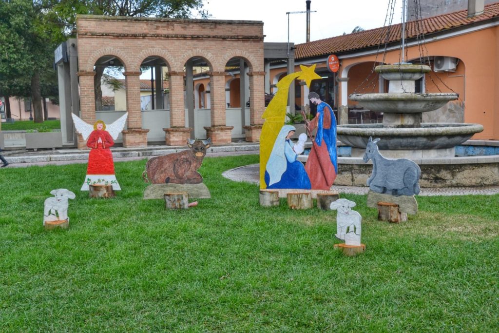 Presepe diffuso Villaspeciosa - la Natività