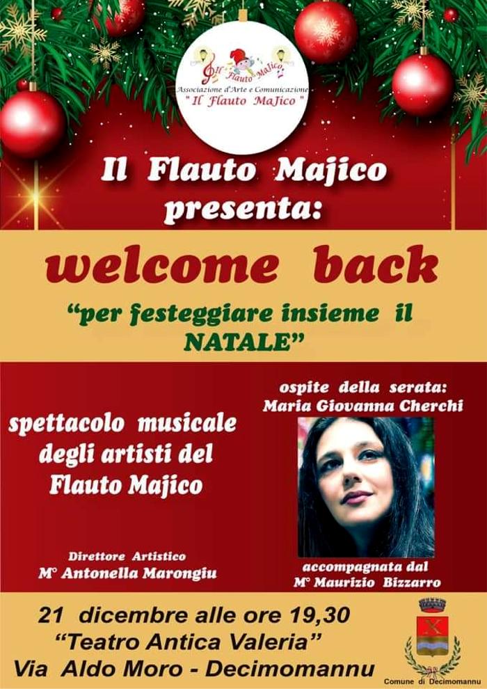 Welcome Back per festeggiare insieme il Natale