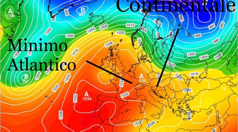 Tendenza meteo dal 30 dicembre 2019 al 5 gennaio 2020