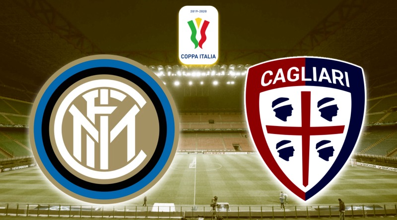 Inter-Cagliari Coppa Italia 14 gennaio 2020