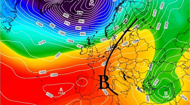 Tendenza meteo dal 7 al 12 gennaio 2020