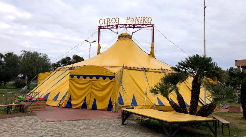 Il tendone del Circo Paniko