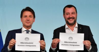 Conte e Salvini approvazione Decreto sicurezza 2018