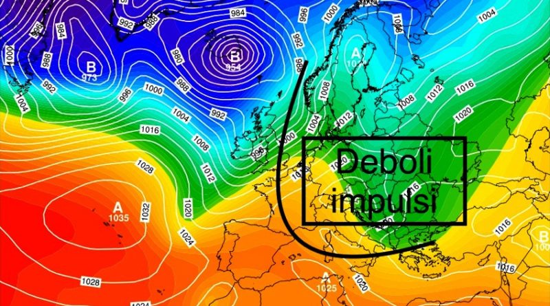 Previsioni meteo dal 18 al 23 febbraio 2020