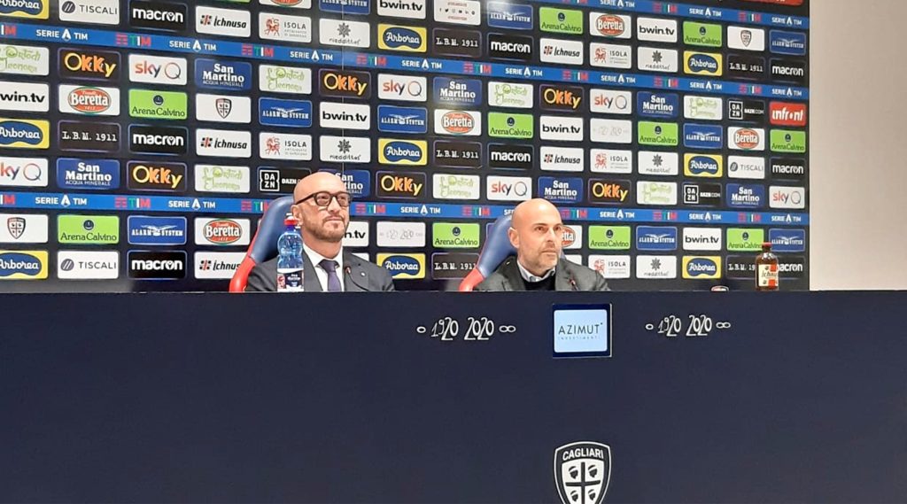 Presentazione Walter Zenga Cagliari Calcio
