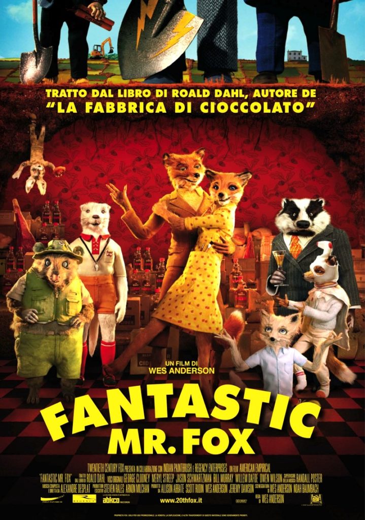 Locandina "Fantastic Mr. Fox"