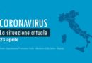 Coronavirus dati Italia e Sardegna 23 aprile 2020