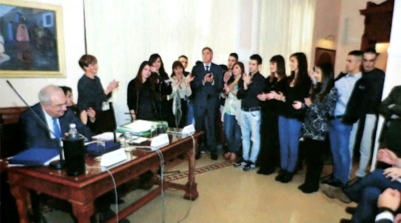 Gli studenti della V D dell'Istituto Tecnico "Enrico Mattei" di Decimomannu premiati a Sassari