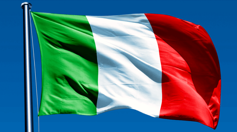 Bandiera italiana tricolore