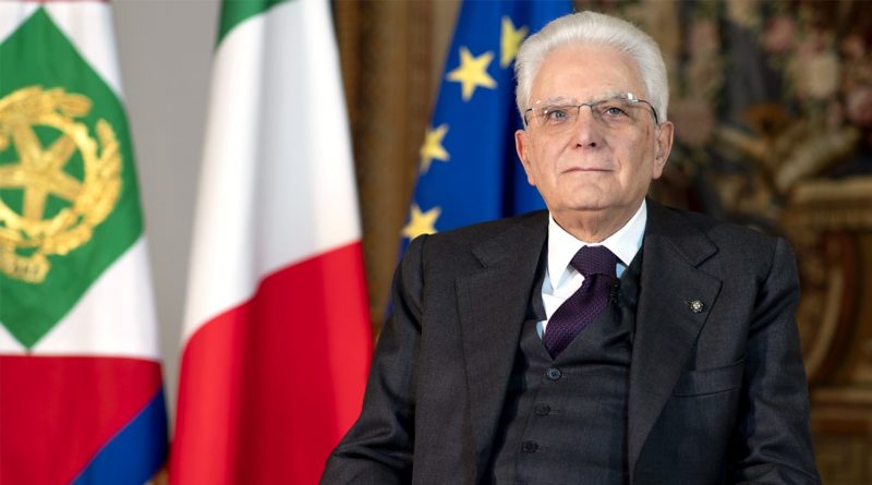 Il Presidente della Repubblica Sergio Mattarella - foto Twitter Quirinale