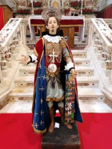 Statua Sant'Efisio - foto Arciconfraternita del Gonfalone di Sant'Efisio Martire
