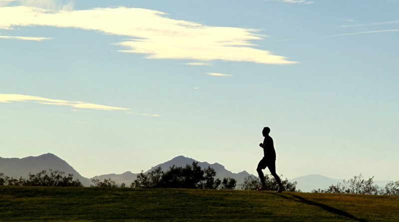 Jogging campagna montagna