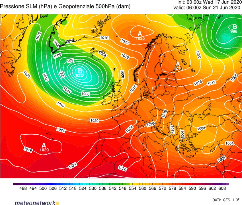 Previsioni meteo Sardegna dal 18 al 21 giugno 2020