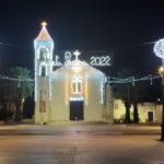 Decimomannu. Santa Greca: la Chiesa addobbata e illuminata per la sagra del 2022 – foto di Stefano Piras