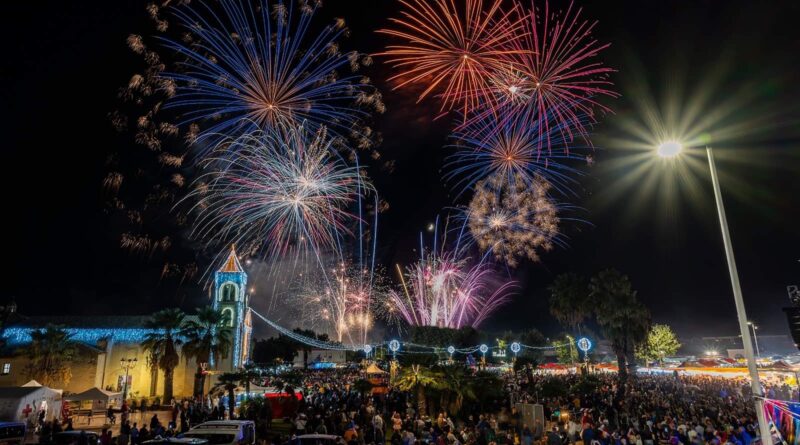 Fuochi d’artificio a Santa Greca 2022 – foto di Gianluca Onnis