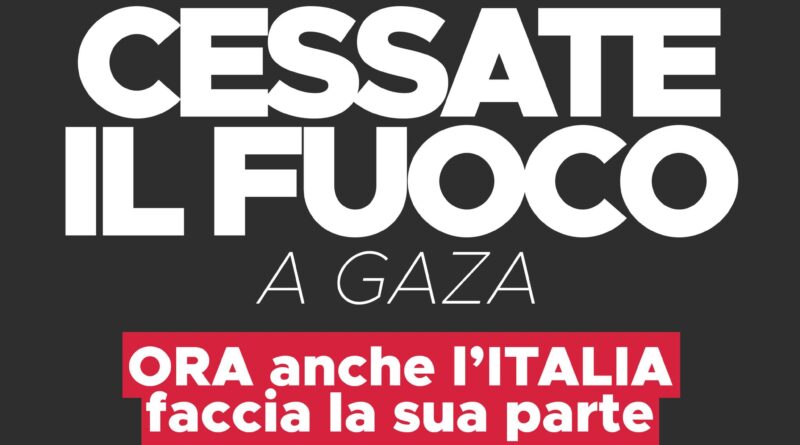 Cessate il fuoco a Gaza