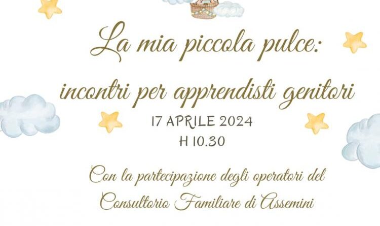 Assemini: gli appuntamenti di mercoledì 17 aprile