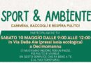 Decimomannu. Sport & Ambiente – Sabato 10 maggio dalle 9.00 alle 12.00 via delle Aie