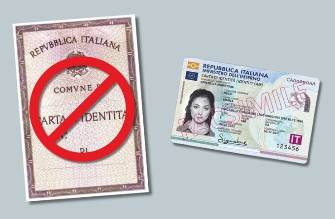 Decimomannu. Avviso validità carta di identità cartacea
