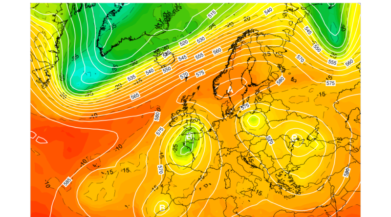 Tendenza meteo dal 19 al 25 Ottobre 2026
