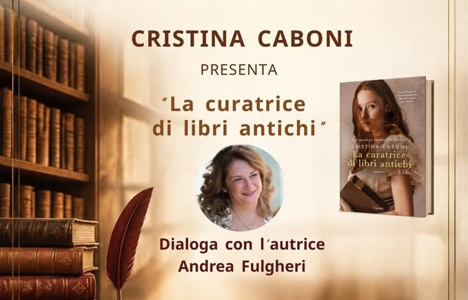Decimomannu. La scrittrice Cristina Caboni presenta il suo ultimo romanzo: “La curatrice di libri antichi”. Giovedì 8 ottobre, alle ore 18:30 Teatro Comunale “Antica Valeria” Decimomannu. La scrittrice Cristina Caboni presenta il suo ultimo romanzo: “La curatrice di libri antichi”. Giovedì 8 ottobre, alle ore 18:30 Teatro Comunale “Antica Valeria”