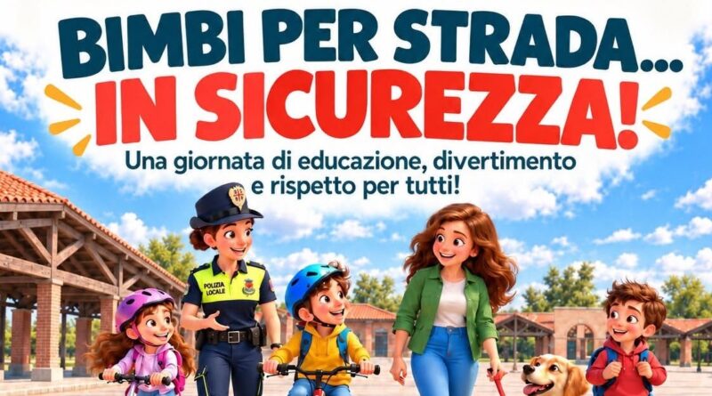 Decimomannu. “Bimbi per Strada in Sicurezza!” Sabato 24 ottobre 2026 dalle ore 15 alle ore 18 al Polofieristico Piazza Santa Greca Decimomannu. “Bimbi per Strada in Sicurezza!” Sabato 24 ottobre 2026 dalle ore 15 alle ore 18 al Polofieristico Piazza Santa Greca